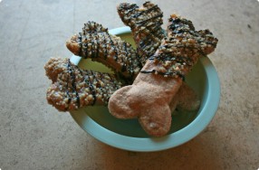 Peanut Butter Crunch Dog Treats