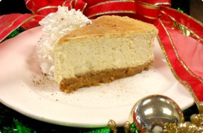 Eggnog Cheesecake