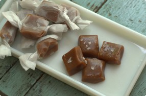 Salted Honey Caramels