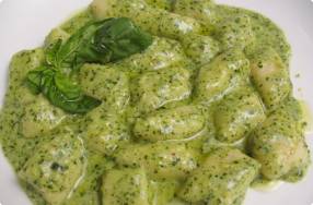 Gnocchi with Pesto