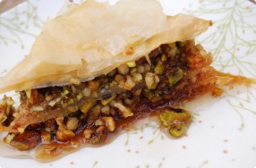 Pistachio & Orange Blossom Baklava