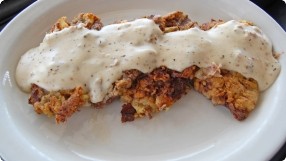 Chicken-Fried Steak w/ Cream Gravy