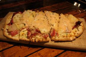 Reuben Flatbread Pizza