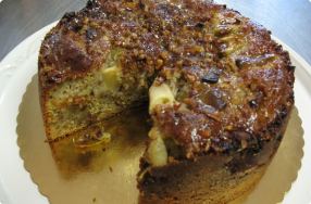 Maple Pecan Apple Cake