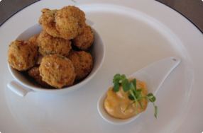 Corn & Lobster Hush Puppies