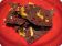 Chocolate Bark w/ Cranberries & Candied Orange Zest